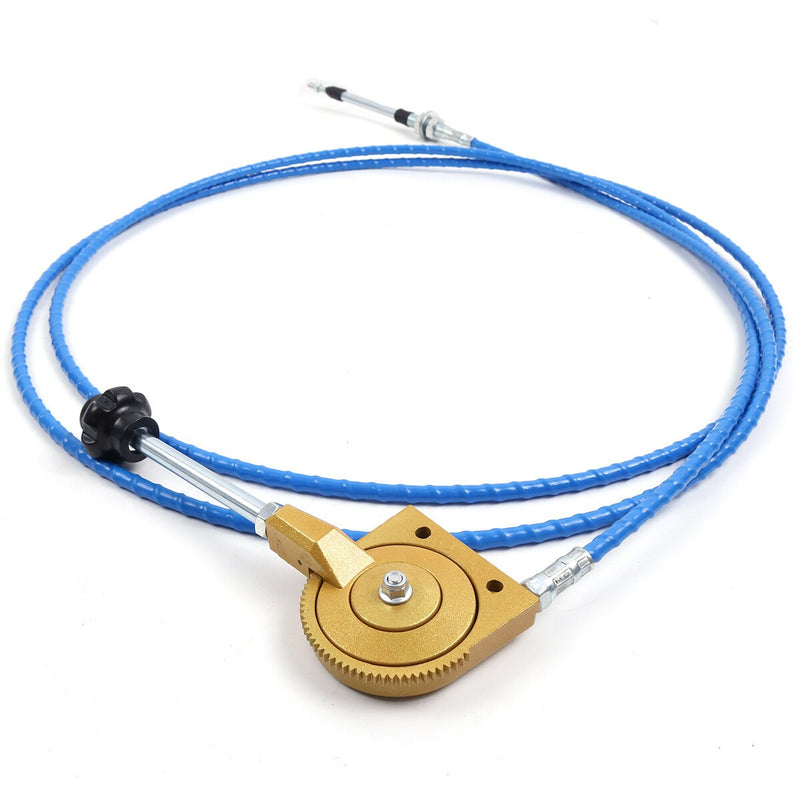 DURAFORCE 4M 157" Throttle Cable w/Control Handle for Kobelco CASE Volvo Komatsu JCB CAT