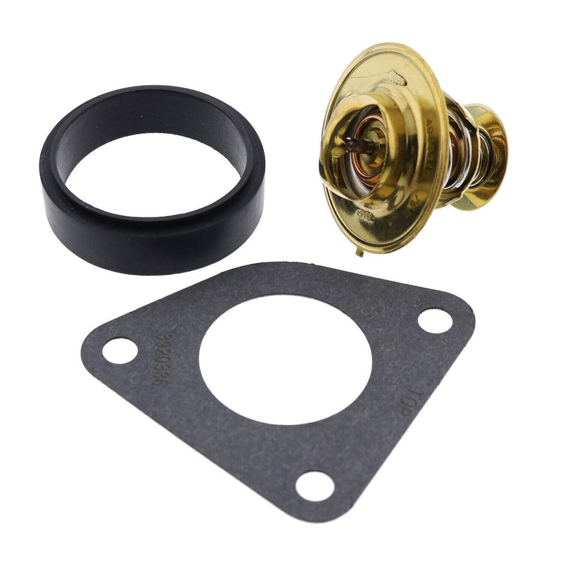 DURAFORCE Thermostat w/Gasket Bushing 3917324 for Cummins 4B3.9 4BT3.9 4BTA3.9 6BT5.9