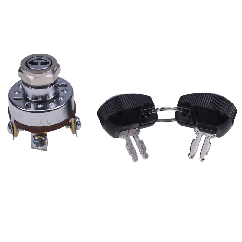 DURAFORCE Ignition Switch W/Key 851846M1 180681M93 for Massey Ferguson Tractor TO20 TO30
