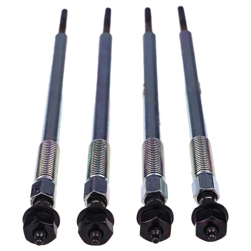 DURAFORCE 4X Glow Plugs 7030400 0100276034 for Doosan D18 D24 Bobcat S510 S530 S550 T590