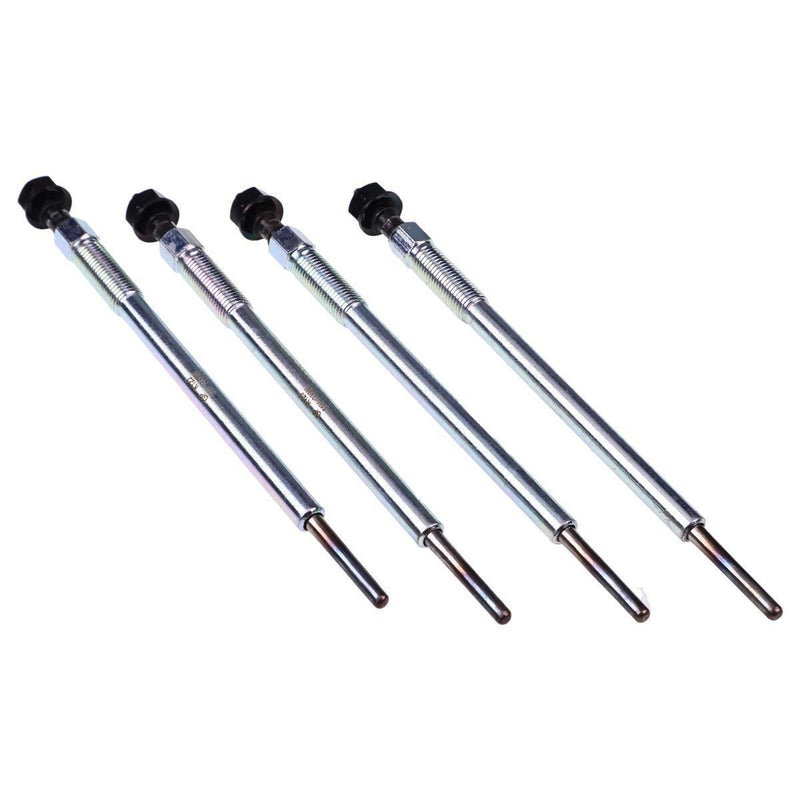 DURAFORCE 4X Glow Plugs 7030400 0100276034 for Doosan D18 D24 Bobcat S510 S530 S550 T590