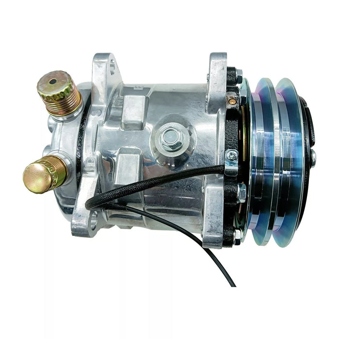 DURAFORCE 12V SD5H09 A/C Compressor 345-4547 for CAT 259D 279D 289D 299D 257D 277D 287D