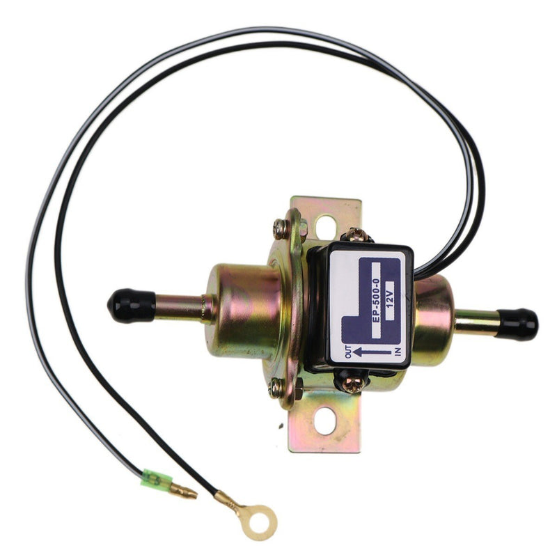 DURAFORCE 12V Fuel Pump 035000-0350 15231-52033 for Kubota G3200 G4200 G4200H G5200H