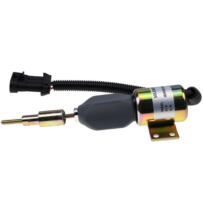 DURAFORCE 12V Shutdown Solenoid F1HZ9N392A 1751ES-12E6UC4B1S5 for Ford 7.8L Truck