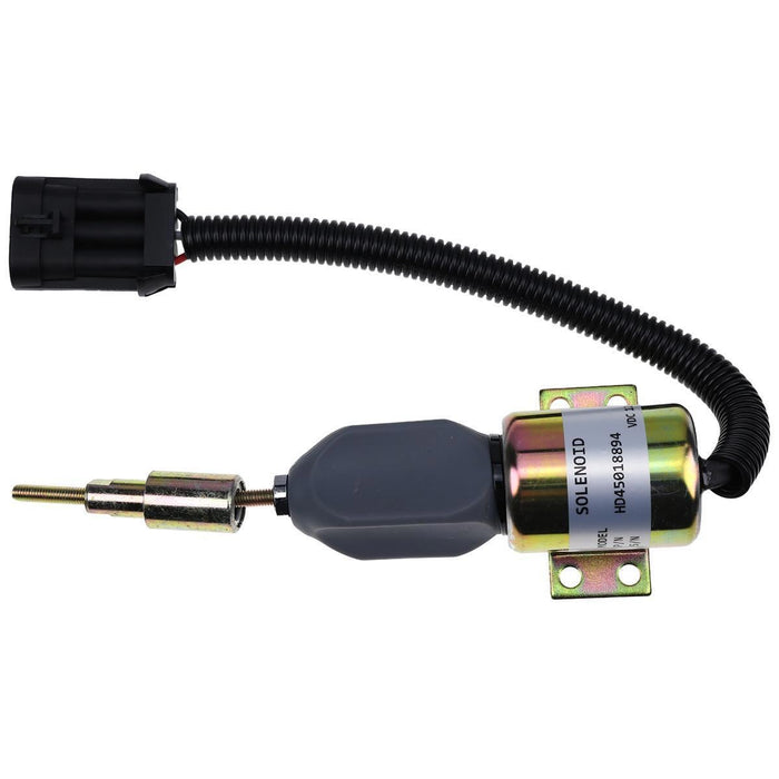 DURAFORCE 12V Shutdown Solenoid F1HZ9N392A 1751ES-12E6UC4B1S5 for Ford 7.8L Truck