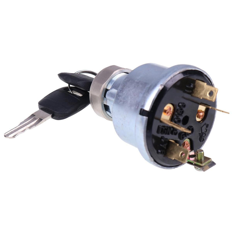 DURAFORCE 5 Pin Ignition Switch w/2 Keys 3E-0156 for CAT Engine 3126B 3196 3456 C9 C32 C27