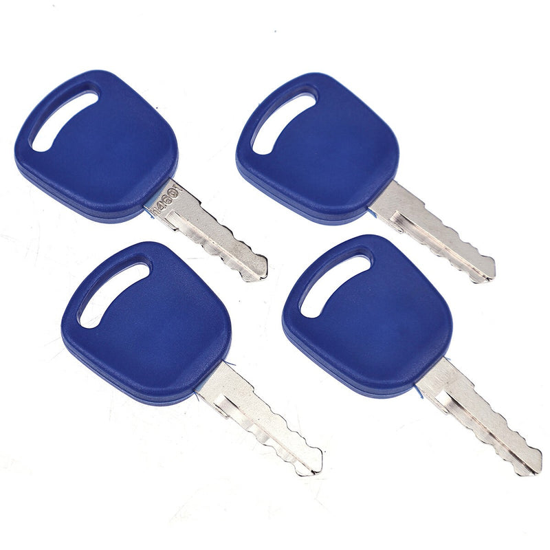 DURAFORCE 4X Ignition Key 14601 for New Holland TS100A TS115A TS125A TS130A TS135A TS6000