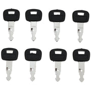DURAFORCE 8X Ignition Key RC411-53933 459A for Kubota SVL75 KX018 KX41-3 U35 L45 M59 SSV65