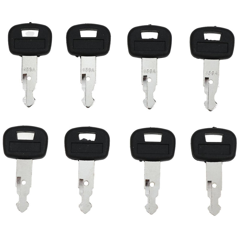 DURAFORCE 8X Ignition Key RC411-53933 459A for Kubota SVL75 KX018 KX41-3 U35 L45 M59 SSV65