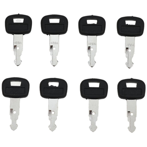 DURAFORCE 8X Ignition Key RC411-53933 459A for Kubota SVL75 KX018 KX41-3 U35 L45 M59 SSV65
