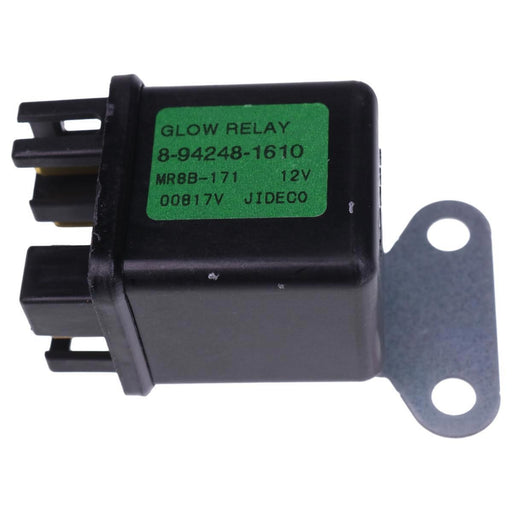DURAFORCE 12V Glow Plug Relay 8942481610 for Isuzu 4JA1 4JB1 Hitachi EX27U EX30U EX35U