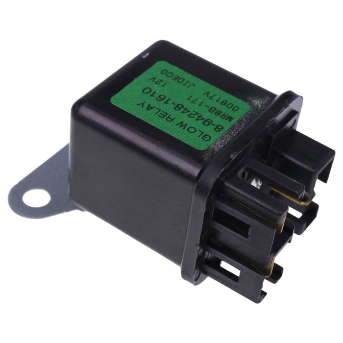 DURAFORCE 12V Glow Plug Relay 8942481610 for Isuzu 4JA1 4JB1 Hitachi EX27U EX30U EX35U