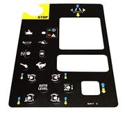 DURAFORCE 78673 78673GT Gen 4 Play Control Box Overlay Decal for Genie GS-1530 GS-1930
