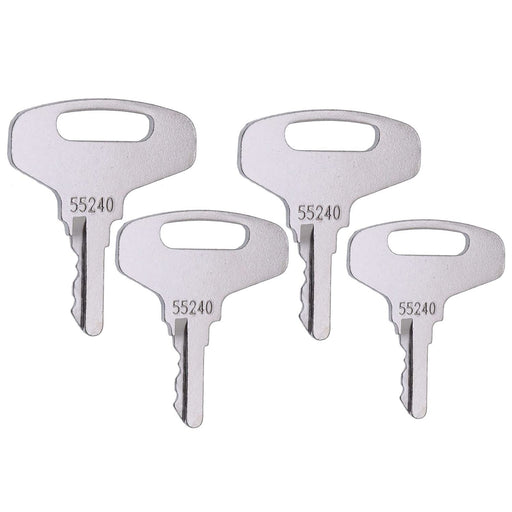 DURAFORCE 4 Pcs Ignition Key 87866 66711-55240 for Tennant Sweepers Scrubber