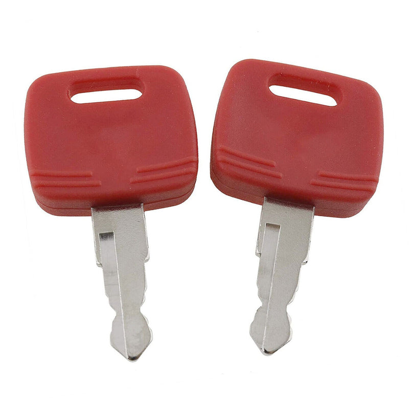DURAFORCE 2Pcs Ignition Keys RE71557 for John Deere Combine Tractor and Sprayer