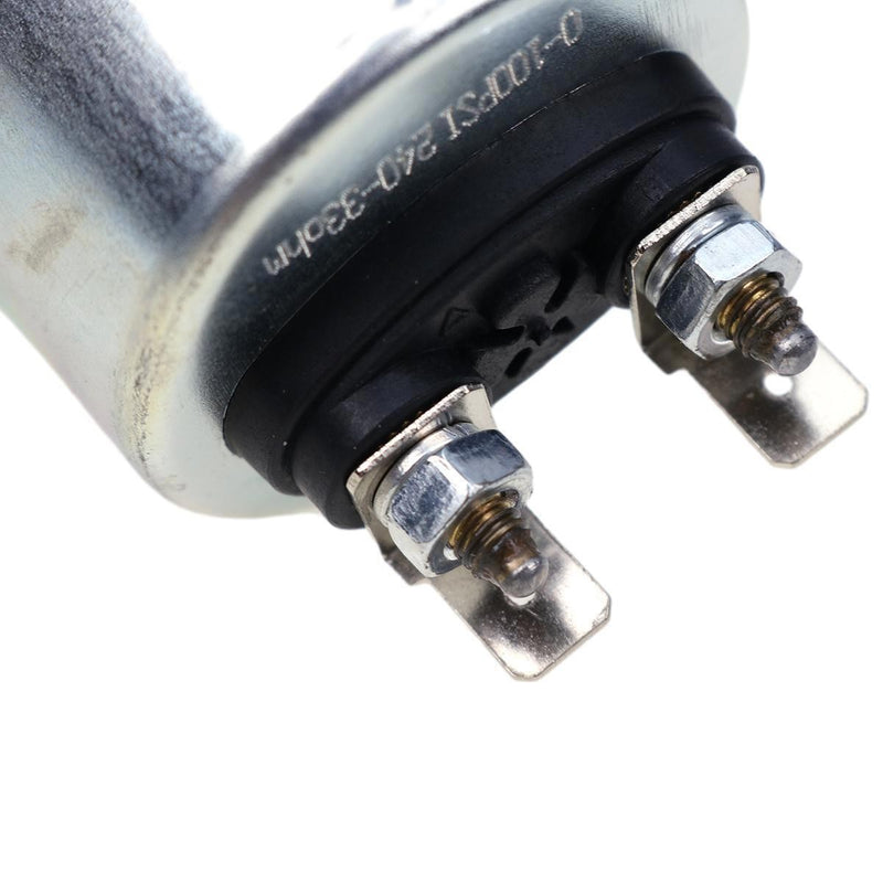 DURAFORCE Oil Pressure Sender Sending Unit 0-100psi 240-33 ohms Output 1/8"-27NPT 5%FS