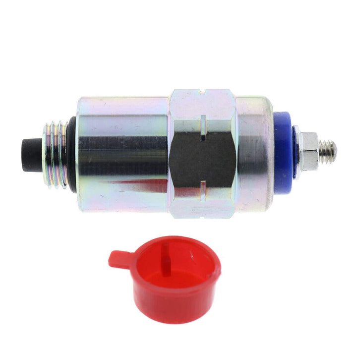 DURAFORCE 12V Shutoff Solenoid E8NN9D278AA for Ford New Holland 250C 260C 345C 345D 445C