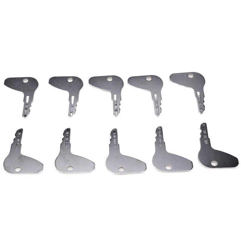 DURAFORCE 10 Pcs Ignition Key H32412 35260-31852 for Kubota Tractor L G & M Series