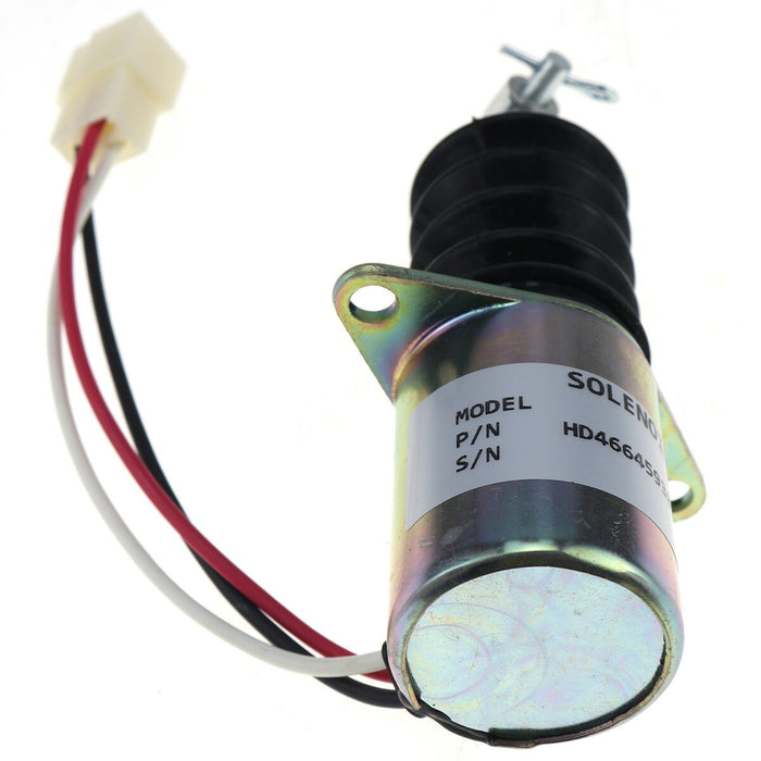 DURAFORCE 12V Fuel Shut Off Solenoid Valve 119629-66801 YM11962966801 for Yanmar 3TNE88