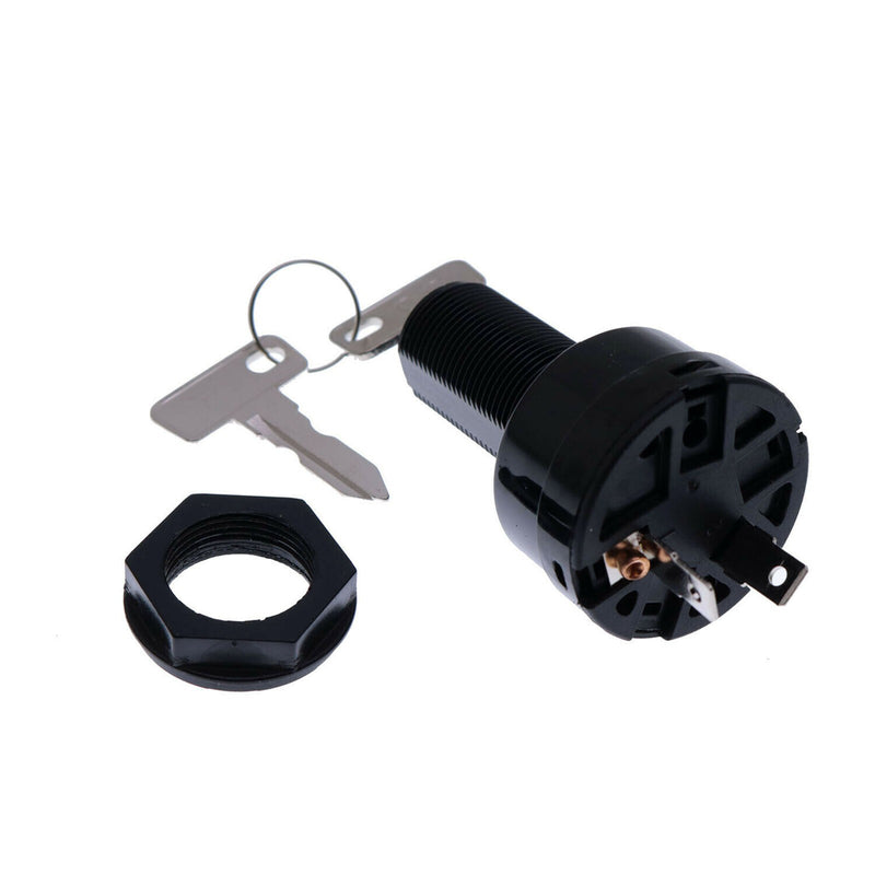 DURAFORCE 2 Pin Ignition Switch With 2 Keys 1018414-01 for Club Car Golf Cart DS Precedent