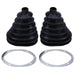 DURAFORCE 2PCS Rubber Steering Boot Arm 6532127 for Bobcat 730 731 732 741 742 743 751 753
