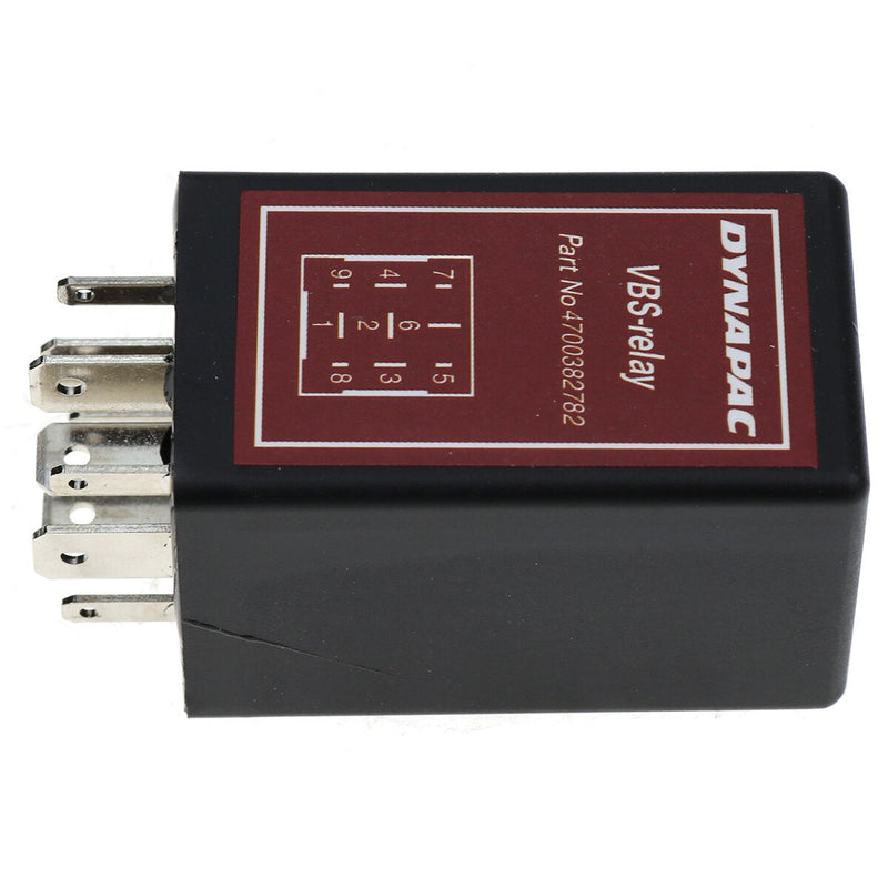DURAFORCE VBS Relay 382782 4700382782 for Dynapac CA152 CA251 CC102 CC232 CC412 CC422