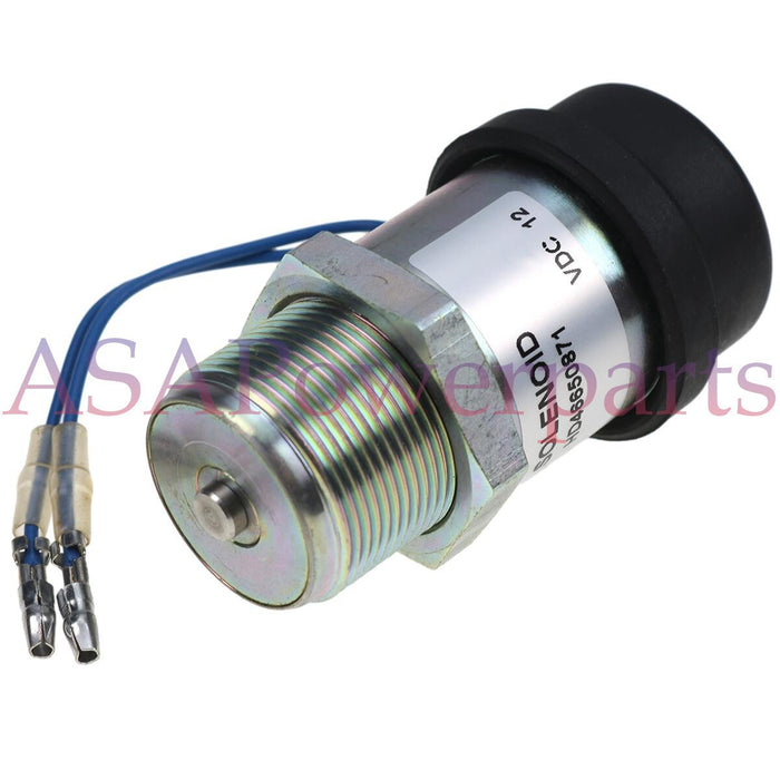 DURAFORCE 12V Stop Solenoid MM409-67001 MM432-30501 for Mitsubishi S3L2-E2 S4L S4L2 L2E