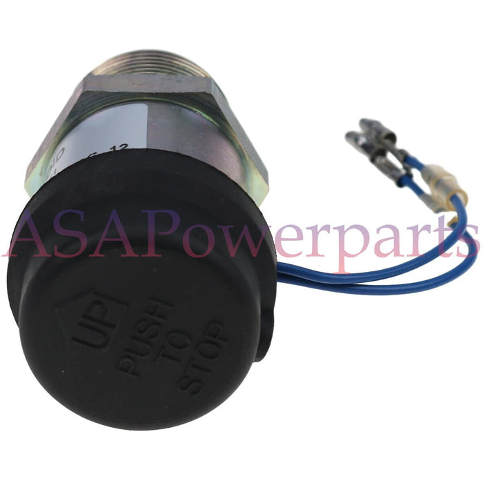 DURAFORCE 12V Stop Solenoid MM409-67001 MM432-30501 for Mitsubishi S3L2-E2 S4L S4L2 L2E