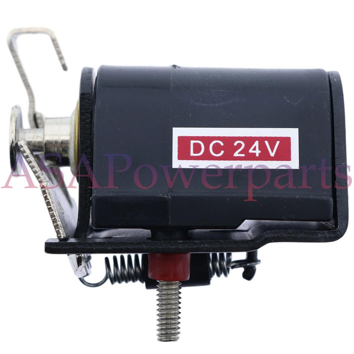 DURAFORCE 24V Injection Pump Solenoid 26387 RE62240 for John Deere500C 510 710D 590D 595D