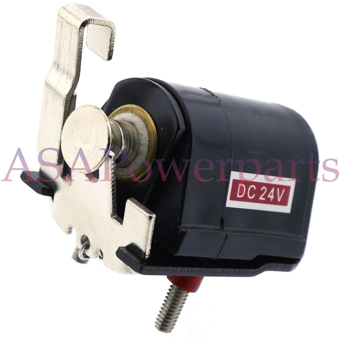 DURAFORCE 24V Injection Pump Solenoid 26387 RE62240 for John Deere500C 510 710D 590D 595D