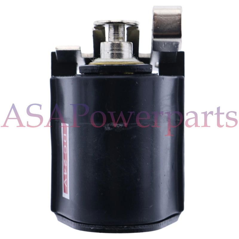 DURAFORCE 24V Injection Pump Solenoid 26387 RE62240 for John Deere500C 510 710D 590D 595D