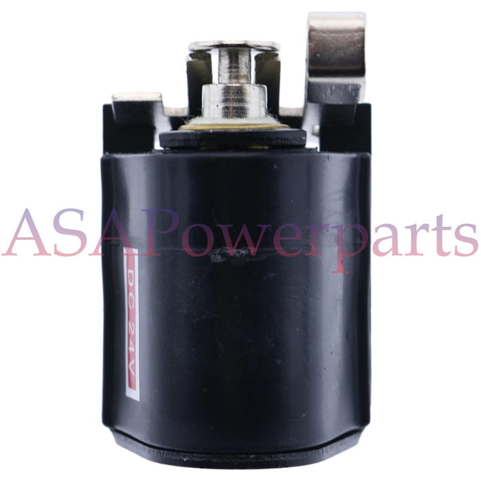 DURAFORCE 24V Injection Pump Solenoid 26387 RE62240 for John Deere500C 510 710D 590D 595D