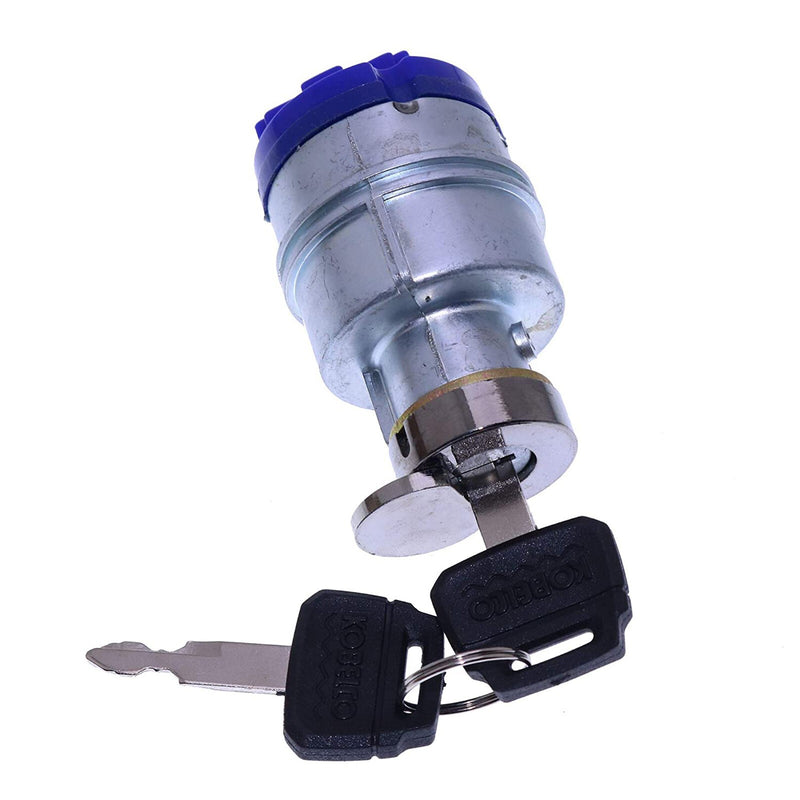 DURAFORCE Ignition Switch w/2 Keys YN50500026F1 for Kobelco SK200-8 SK210-8 SK210LC-8