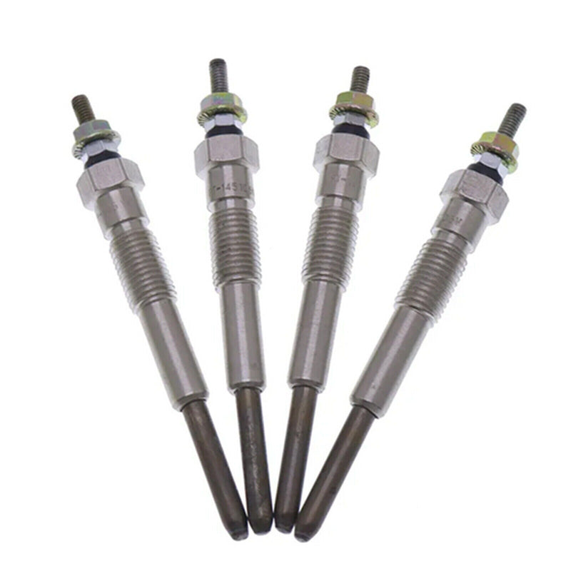 DURAFORCE 4Pcs Plug Glow 12V 600-815-2761 600-815-1340 for Komatsu Engine 4D95 4D95S