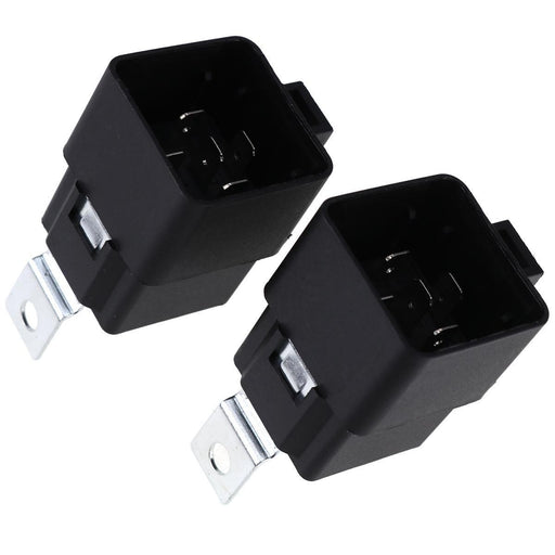DURAFORCE 2PCS 12V 40A Relay VF4-55F11-S01 for John Deere 130 170 175 180 185 316 318 420
