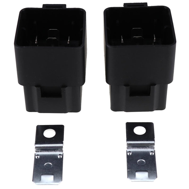 DURAFORCE 2PCS 12V 40A Relay VF4-55F11-S01 for John Deere 130 170 175 180 185 316 318 420