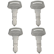 DURAFORCE 4PCS Ignition Keys 15248-63700 for New Holland T1010 T2410 T1510 TC21DA TZ22DA