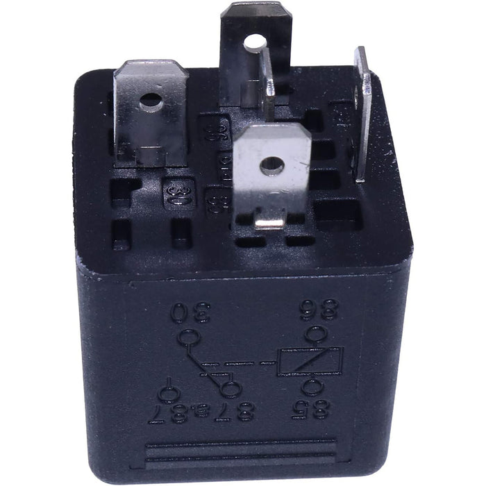 DURAFORCE 12V 5-Terminal Relay RE68327 for John Deere 310E 410D 710D 335C 435C 437D 660D