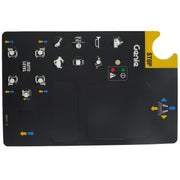 DURAFORCE Platform Control Panel Decal 82417GT forGenie GS-2668 RT GS-3384 GS-3390 GS-4390