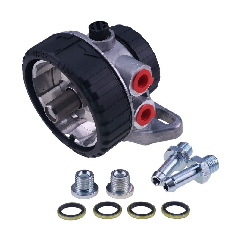 DURAFORCE RE70357 RE500160 Fuel Filter Head For John Deere 5045D 5055D 5065E 5075E 5200