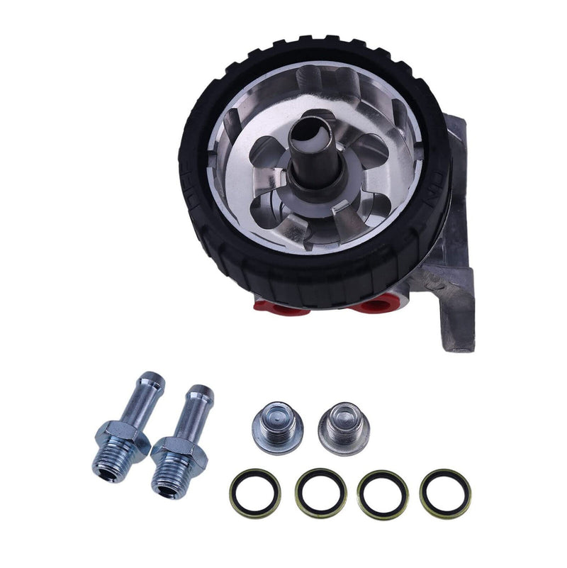 DURAFORCE RE70357 RE500160 Fuel Filter Head For John Deere 5045D 5055D 5065E 5075E 5200