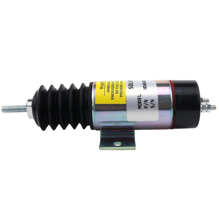 DURAFORCE 2 Terminals 12V Dual Coil Pull Solenoid D610-B1V12 for Kubota D905 Engine