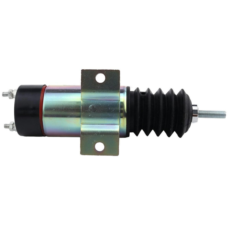 DURAFORCE 2 Terminals 12V Dual Coil Pull Solenoid D610-B1V12 for Kubota D905 Engine