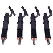 DURAFORCE 4Pcs Fuel Injector 6204-11-3101 for Komatsu 4D95LE-2D 4D95LE-2A 4D95LE-2B PC60-7