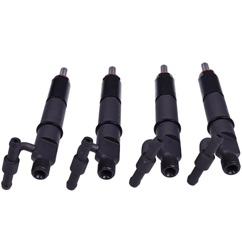 DURAFORCE 4Pcs Fuel Injector 6204-11-3101 for Komatsu 4D95LE-2D 4D95LE-2A 4D95LE-2B PC60-7