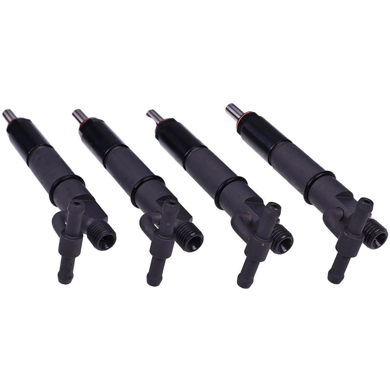DURAFORCE 4Pcs Fuel Injector 6204-11-3101 for Komatsu 4D95LE-2D 4D95LE-2A 4D95LE-2B PC60-7