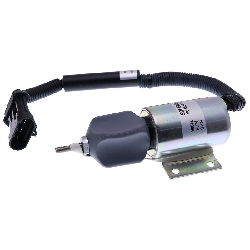 DURAFORCE 12V Fuel Solenoid 59009134 SA-4532-12 for Ingersoll-Rand DD-130 Compactor B5.9-C