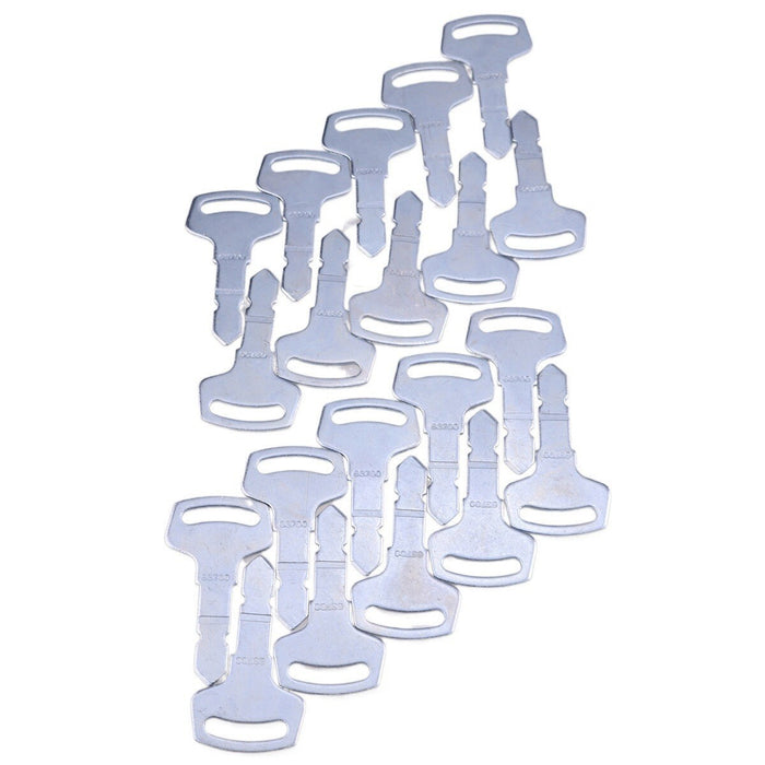 DURAFORCE 20 PCS Ignition Keys 15248-63700 for Kubota B Series Tractor Case & New Holland