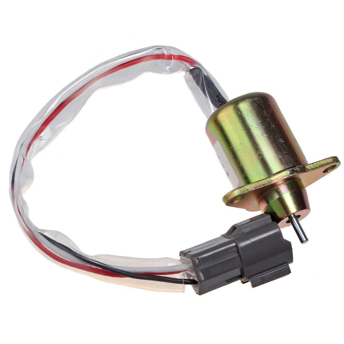 DURAFORCE 12V Fuel Shutoff Solenoid M808284 for John Deere 17D 17G 26G 27D 35D 50D 110 790