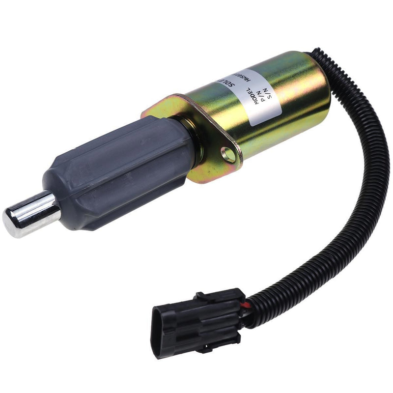 DURAFORCE 12V Fuel Shutoff Solenoid J921978 for CASE Tractor 7110 7120 7130 7140 7150